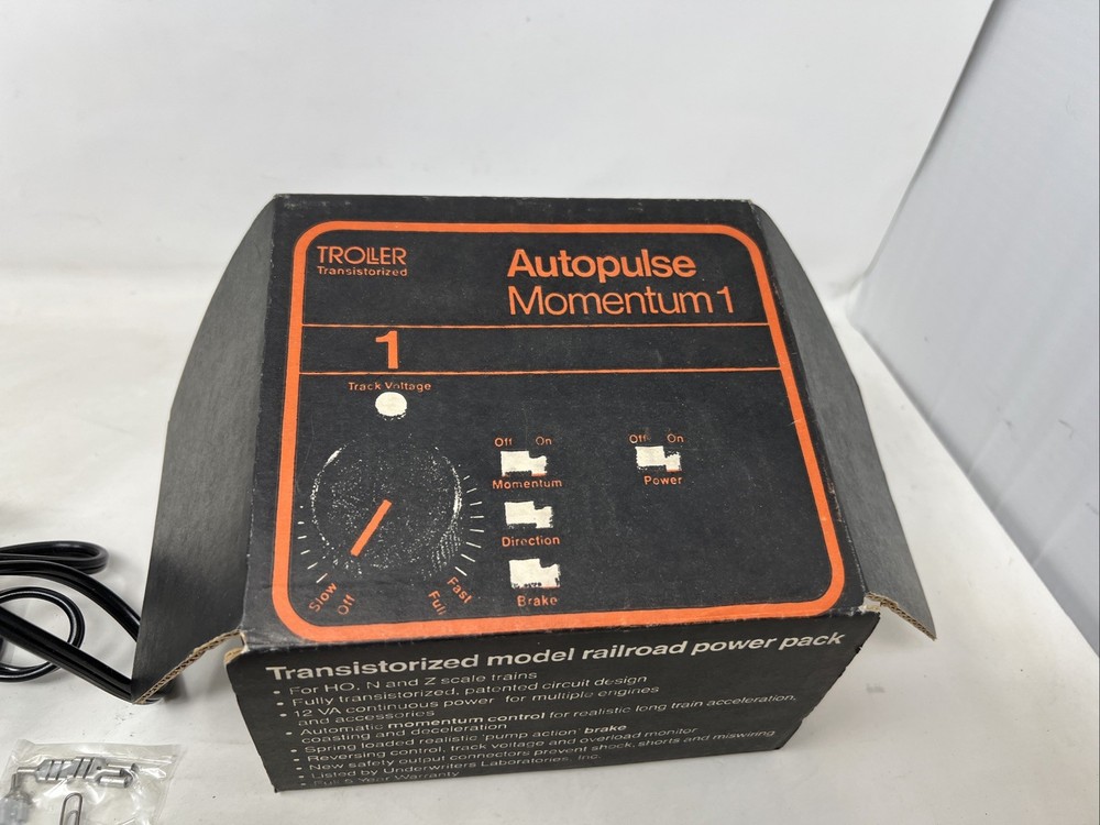 Troller Transistorized Autopulse Momentum 1 Hobby Transformer Model 34 Tested