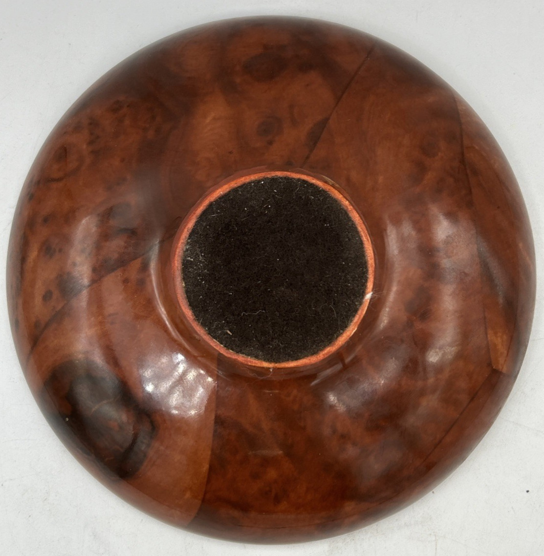 Ceramica Yapacanch Ashtray Brown And Gold Colored W 7 7/8”X H 1 3/8”