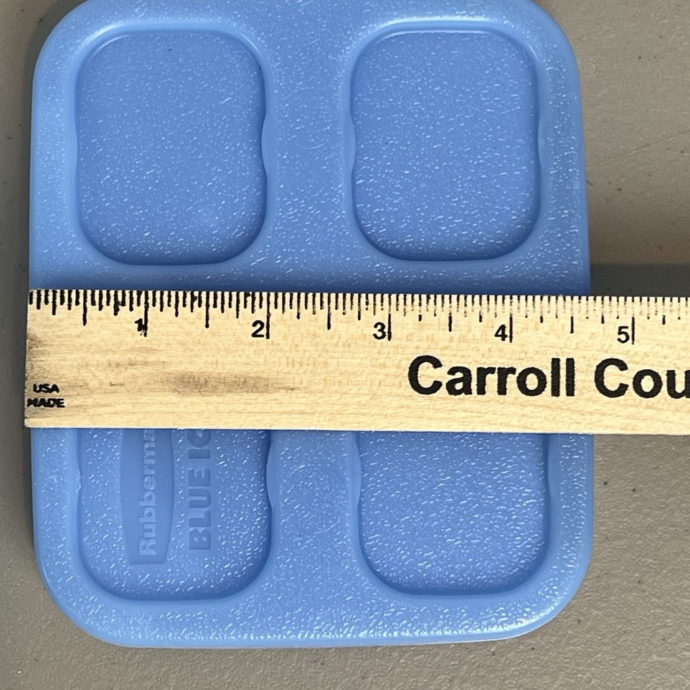 Rubbermaid Lunch Blue Ice Pack Stackable BPA Free Replacement