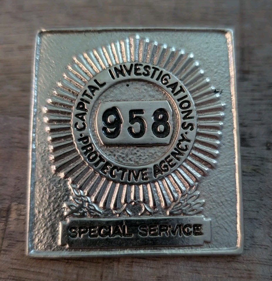 Vintage Sergeant Badge
