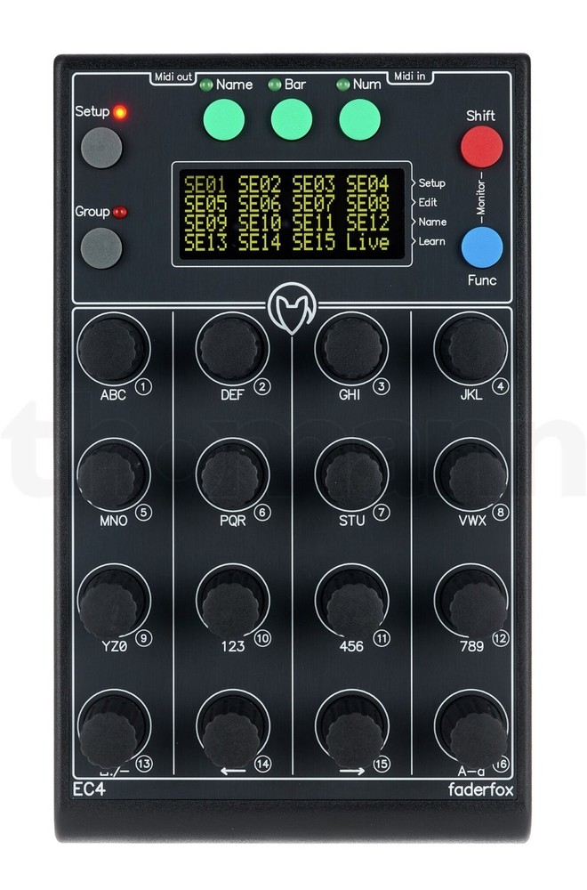 Faderfox EC4 Encoder Universal MIDI Controller