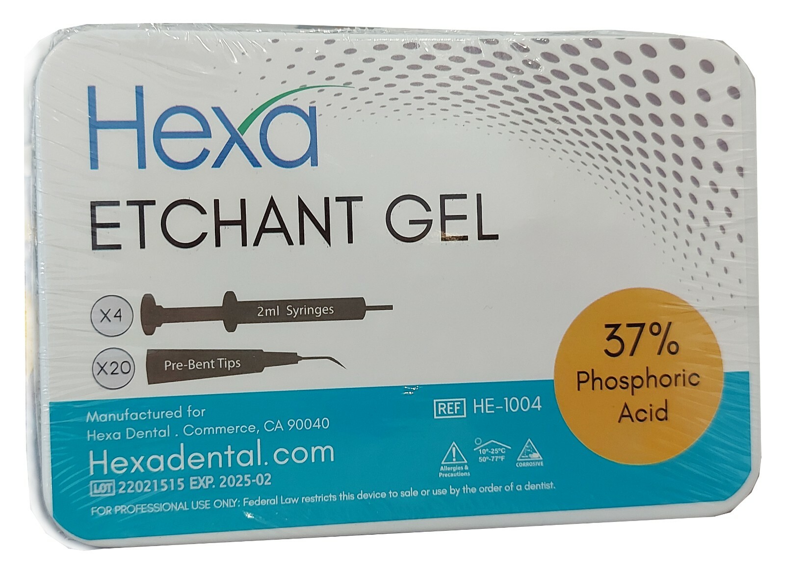 Etchant Gel HE-1004 37% Phosphoric Acid