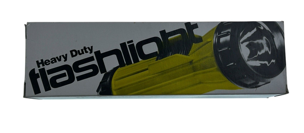 Fulton 932/933 Heavy Duty Flashlight New Tested- Working