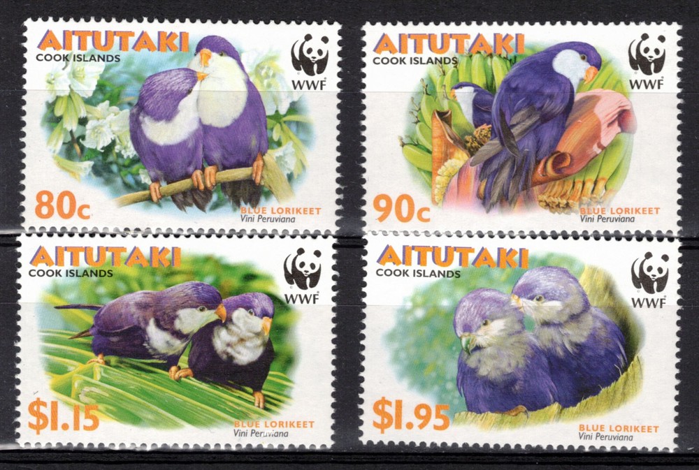 AITUTAKI Scott 533-6 Mint NH