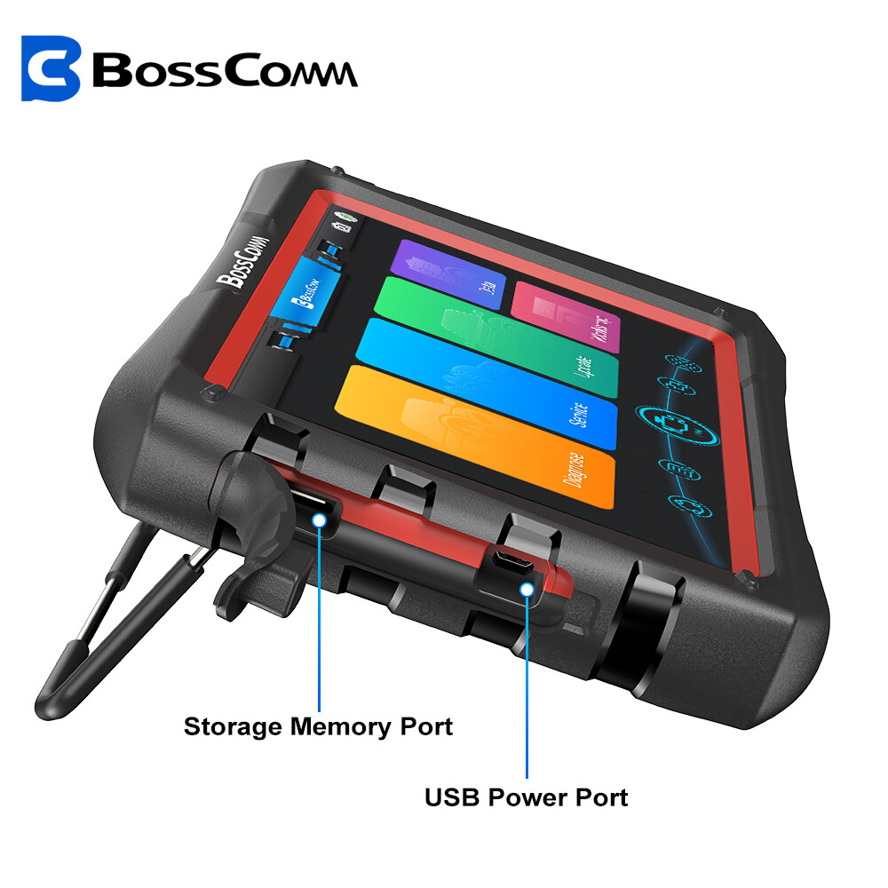 BOSSCOMM IFIX980 Bi-directional Scanner OBD2 Car Code Reader Coding Programming