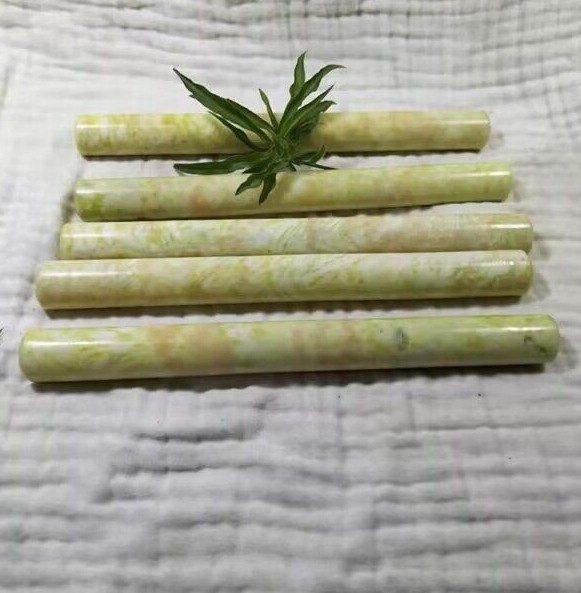 1pc Jadeite Boulder stone Rough Raw Cut rolling pin Jade Specimen - random