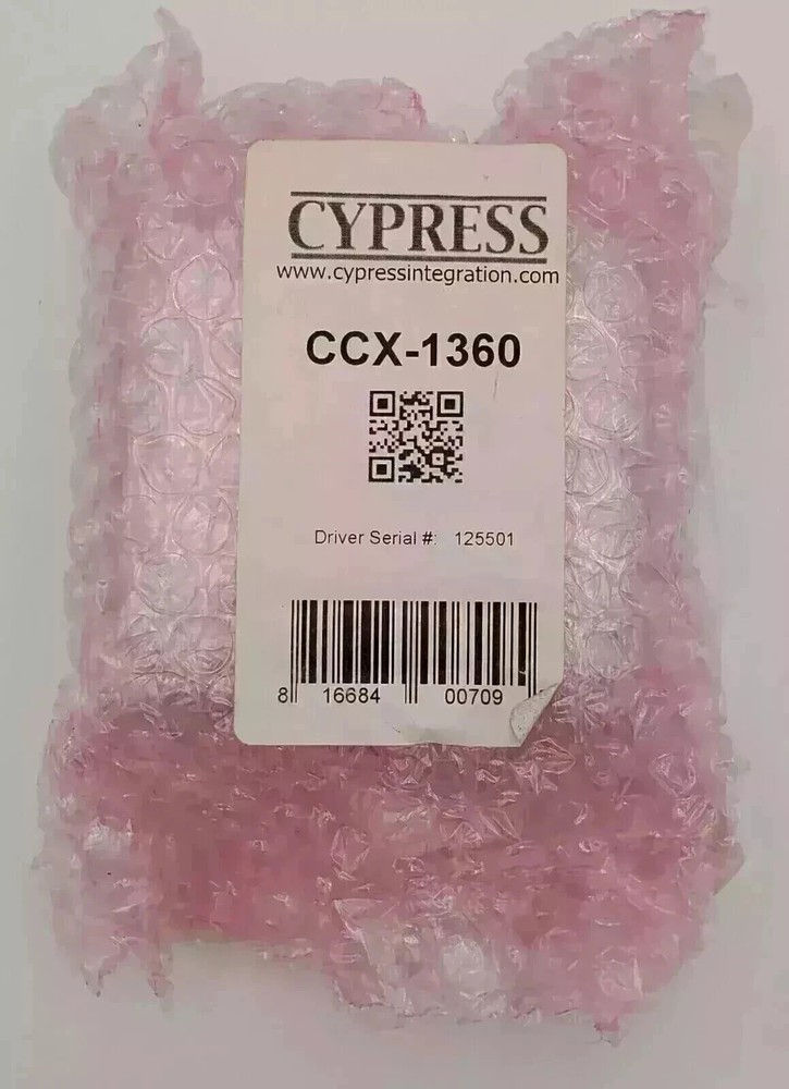 CYPRESS COMPUTER SYSTEM CCX-1360 MERCURY PANEL PROTOCOL CLOCK DRIVER NEW