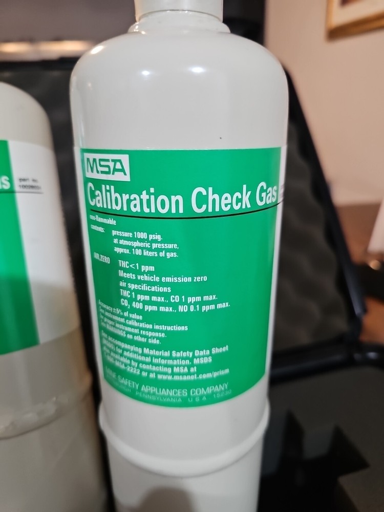 MSA Calibration Test Check Kit. Read Description Missing Items.