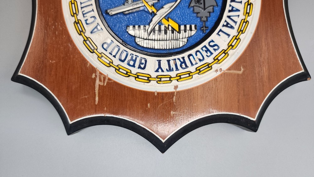 US Naval Security Group Activity Clark Air Base Plaque