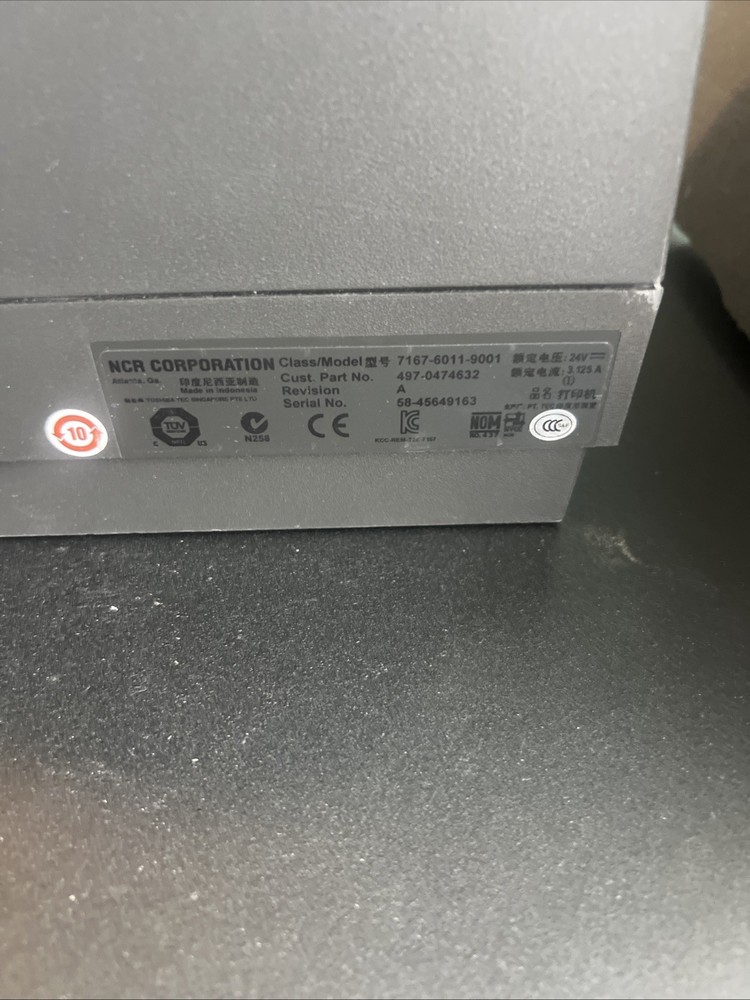 ￼NCR POS PRINTER 58-45649163