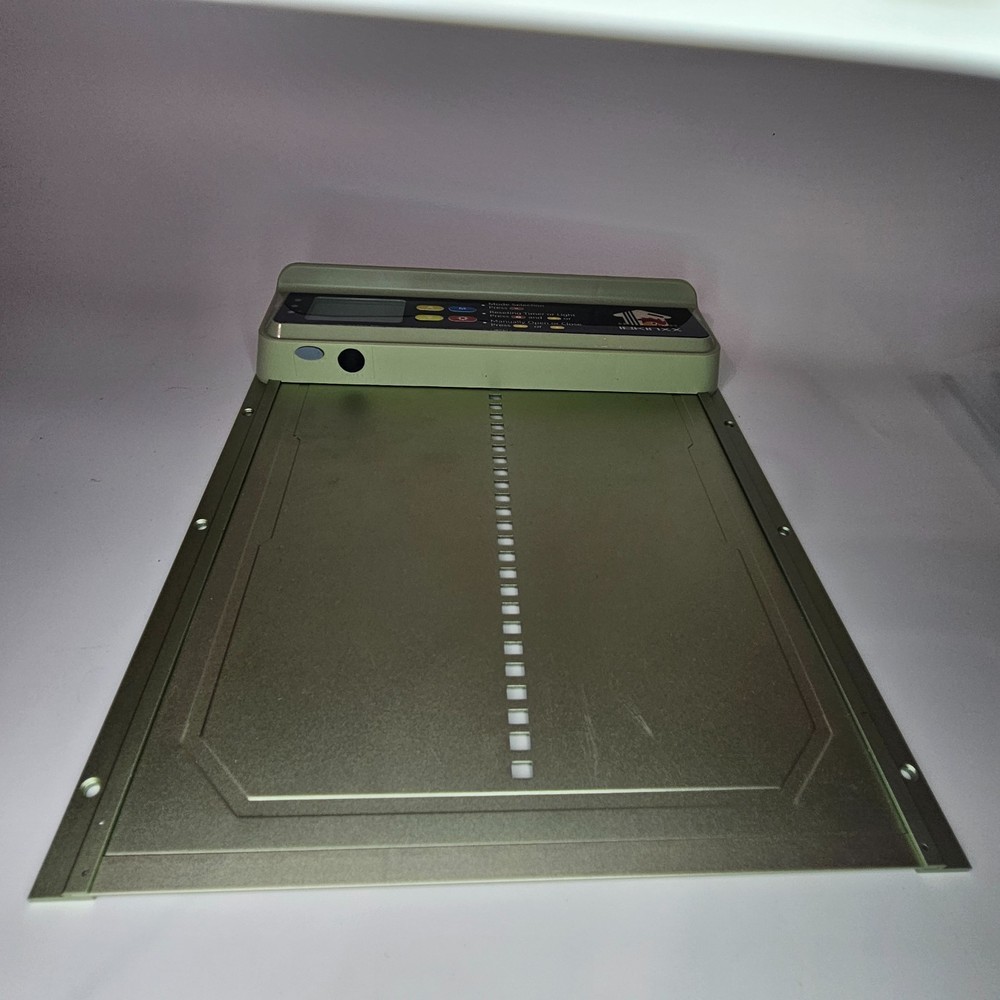 Ibkinxx Automatic Solar Powered Chicken Coop Door 4 Modes, Timer & Light Sensor