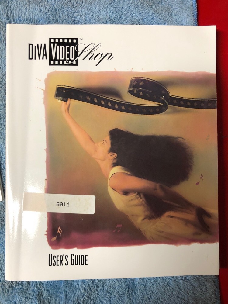 Vintage Macintosh Software: DiVa VideoShop 3-1/2" disks