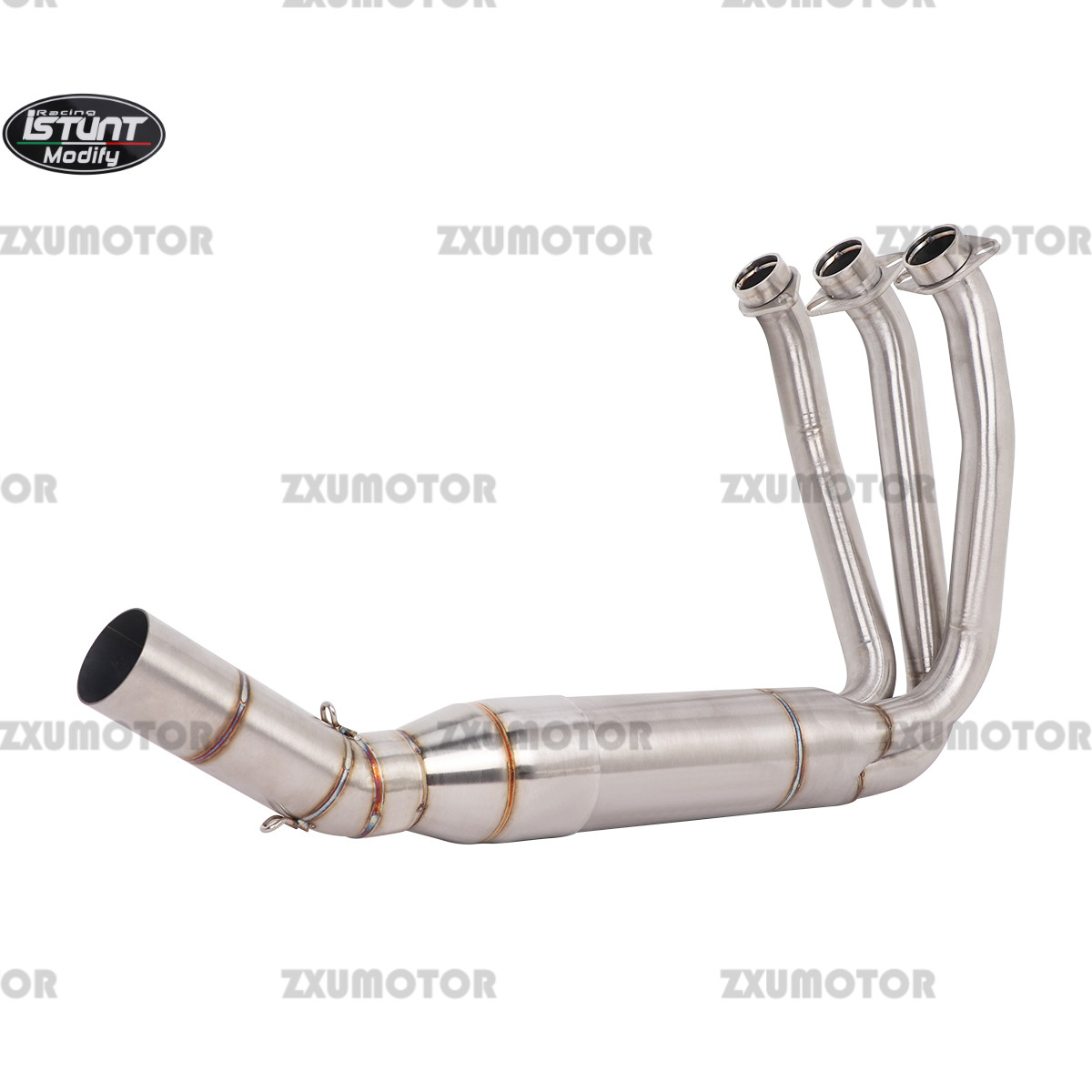 Exhaust System Header Pipe For CFMOTO 675 SR 675SS 675SR-R Carbon Fiber Muffler