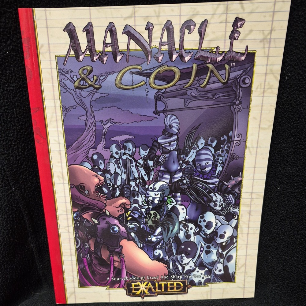 Exalted Manacle & Coin White Wolf WW8825 Sourcebook 2003