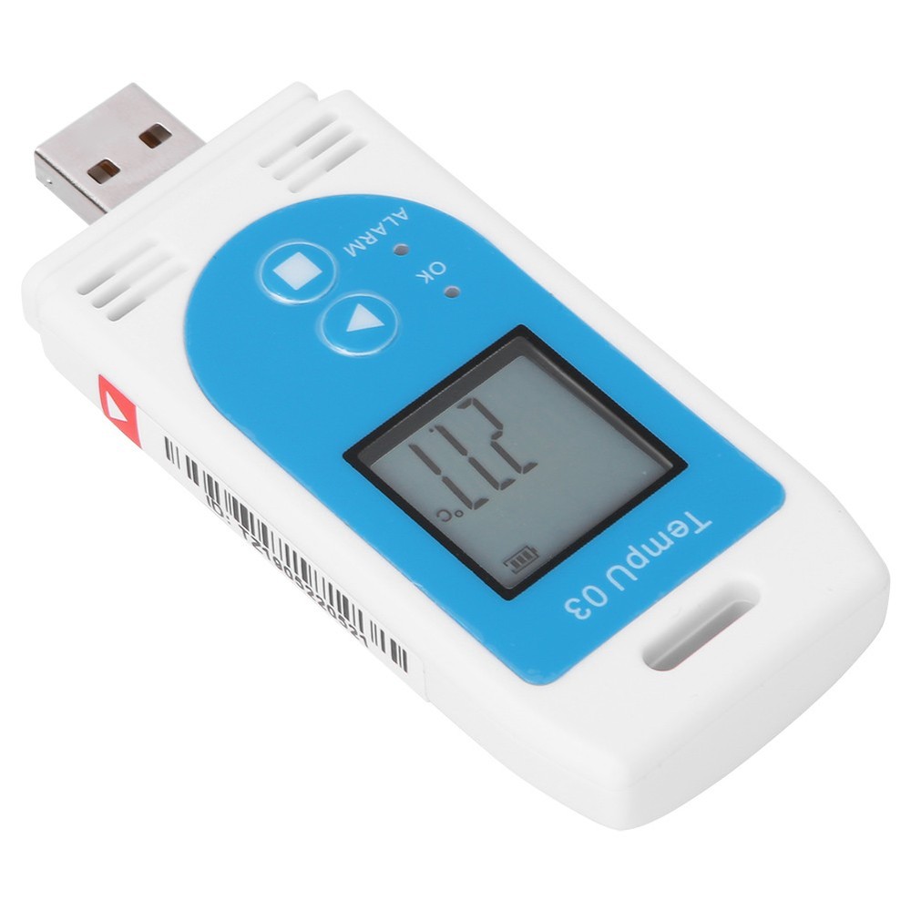 LCD USB Temperature And Humidity Data Logger PDF Datalogger Recorder BEA