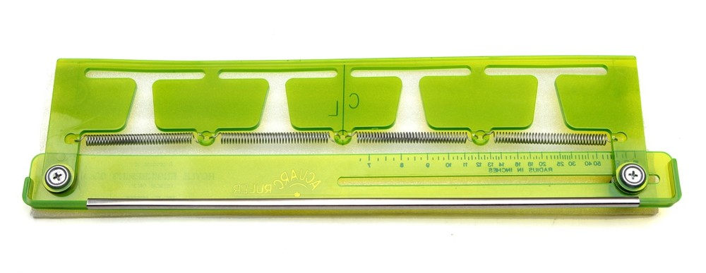 Hoyle Products ACU-ARC Adjustable Radius Ruler Tool