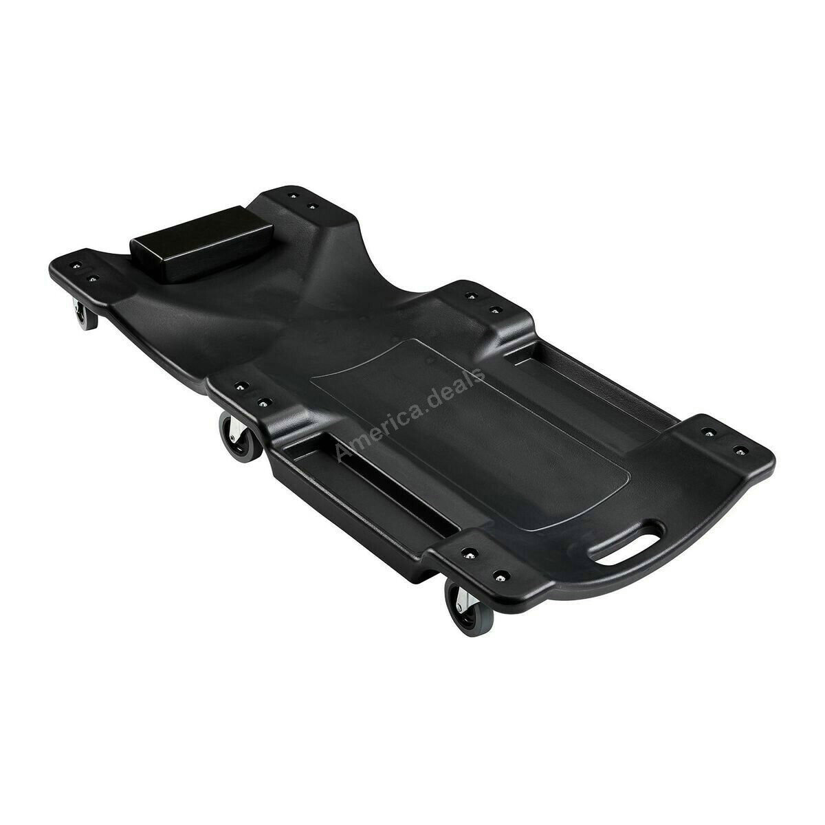 40'' Plastic Rolling Garageshop Creeper Low-Profile 350 lb Capacity