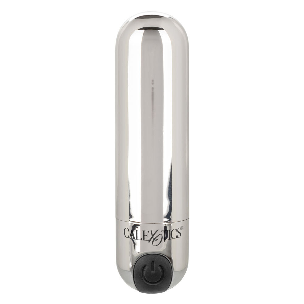 CalExotics Hideaway Bullet Rechargeable Vibrator Vibe Silver