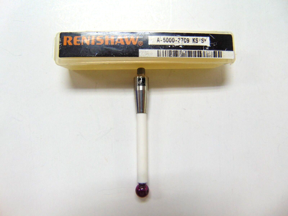 RENISHAW RUBY BALL TIPS PHROBE STYLUS A-5000-3709 6MM BALL DIA M4 THREAD
