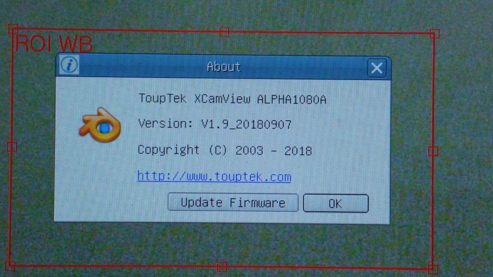 Touptek XCAMView ALPHA1080A HDMI+USB Output microscope camera