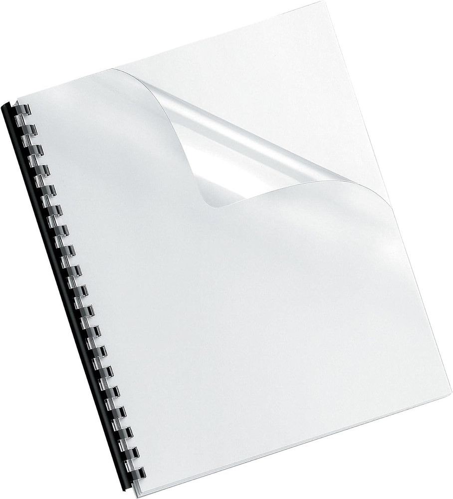 Binding Presentation Covers, 8Mil, Letter, 25 Pack, Clear (52043)