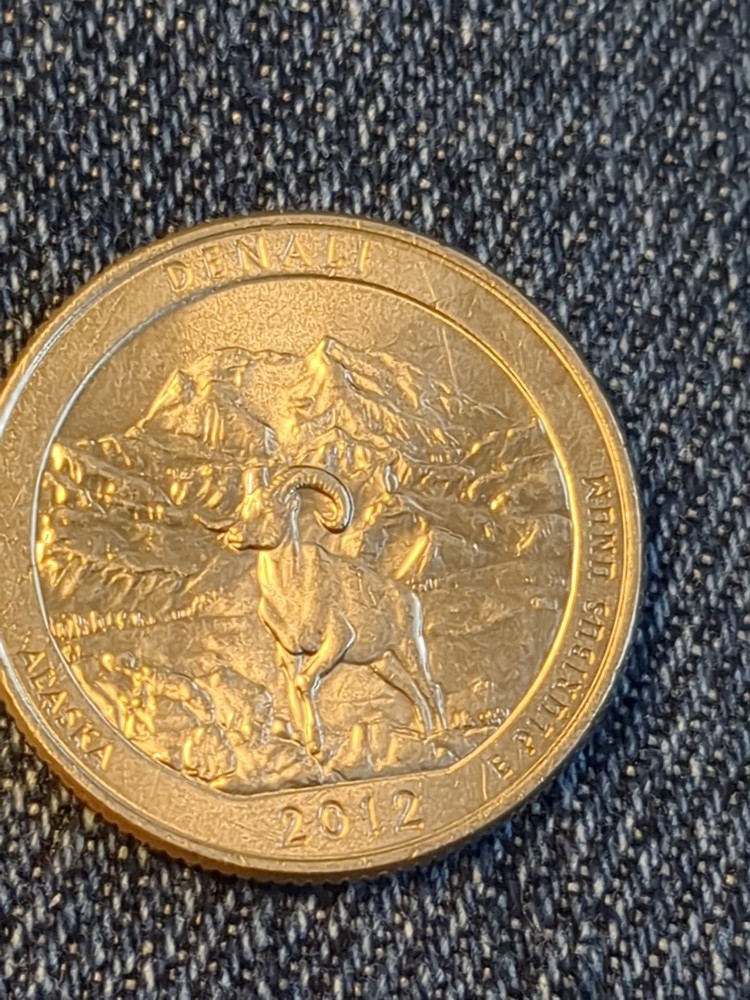 2012 D Alaska State Quarter
