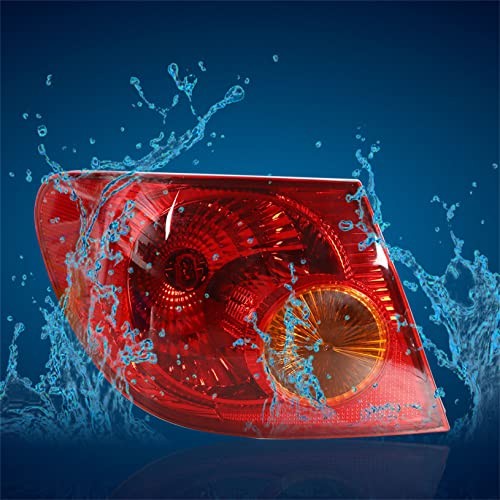 Outer Piece Rear Tail Light Driver Left Side Replacement for 2003-2008 Corolla