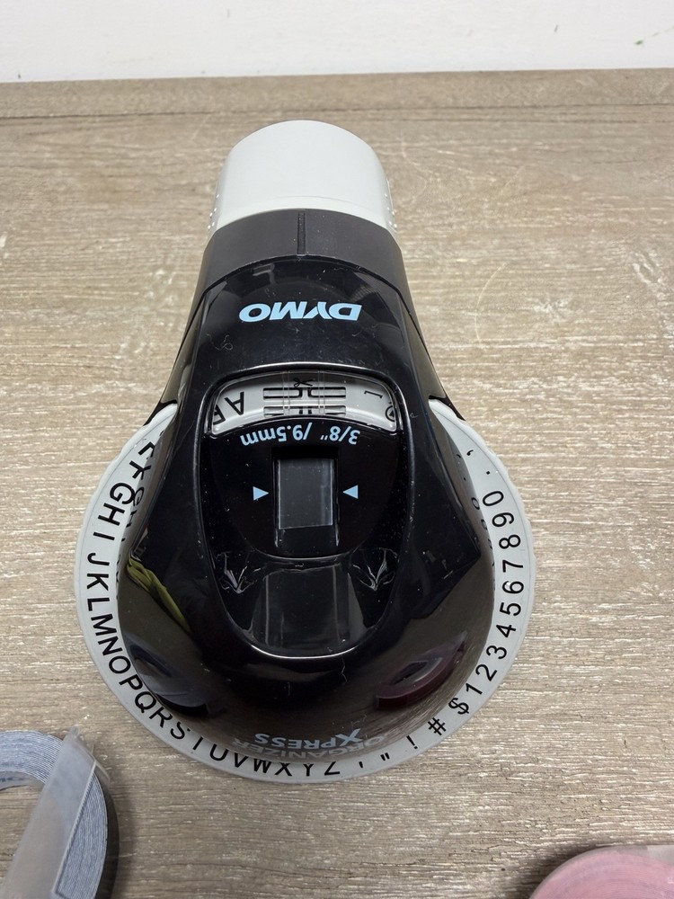 DYMO Omega Embossing Label Maker w/ 2 Tapes Handheld Tool