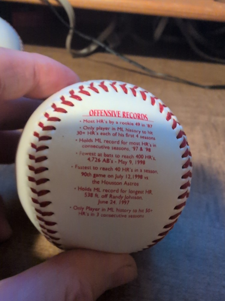 2 1998 Foto Ball Baseballs