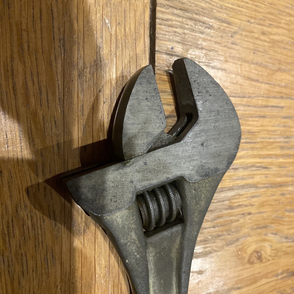Vintage Taparia 10” Adjustable Spanner, Really Nice Condition
