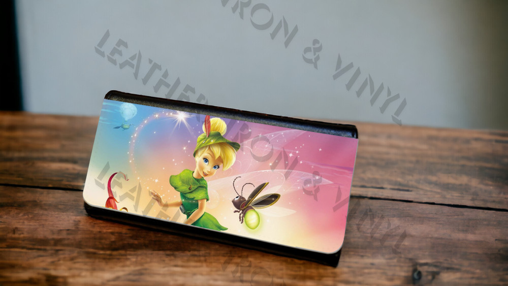 Women's Trifold Wallet - Tinkerbell Firefly Design