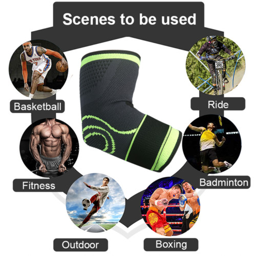 Elbow Brace Compression Support Sleeve Arthritis Tendonitis Reduce Joint Pain