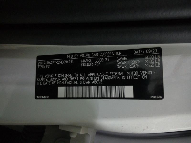 S60 2021 Steering Column 2608916