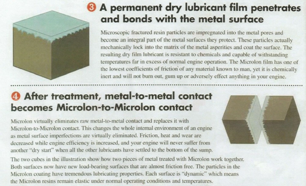 Microlon High Performance Engine Treatment for Motorcycles 1500cc & up 4-stroke