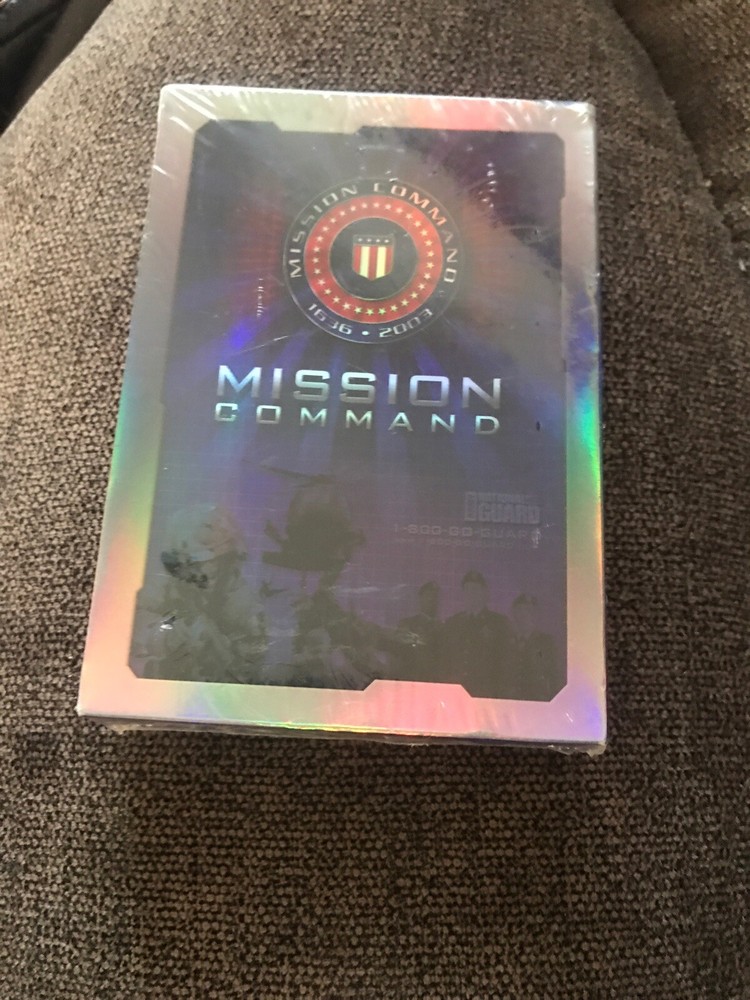 Army National Guard Mission Command Limited Edition Strategy Card Game Deck