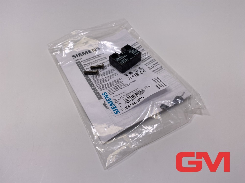 Siemens Solenoid Switch Rectangular Small 3SE6704-3BA Solenoid