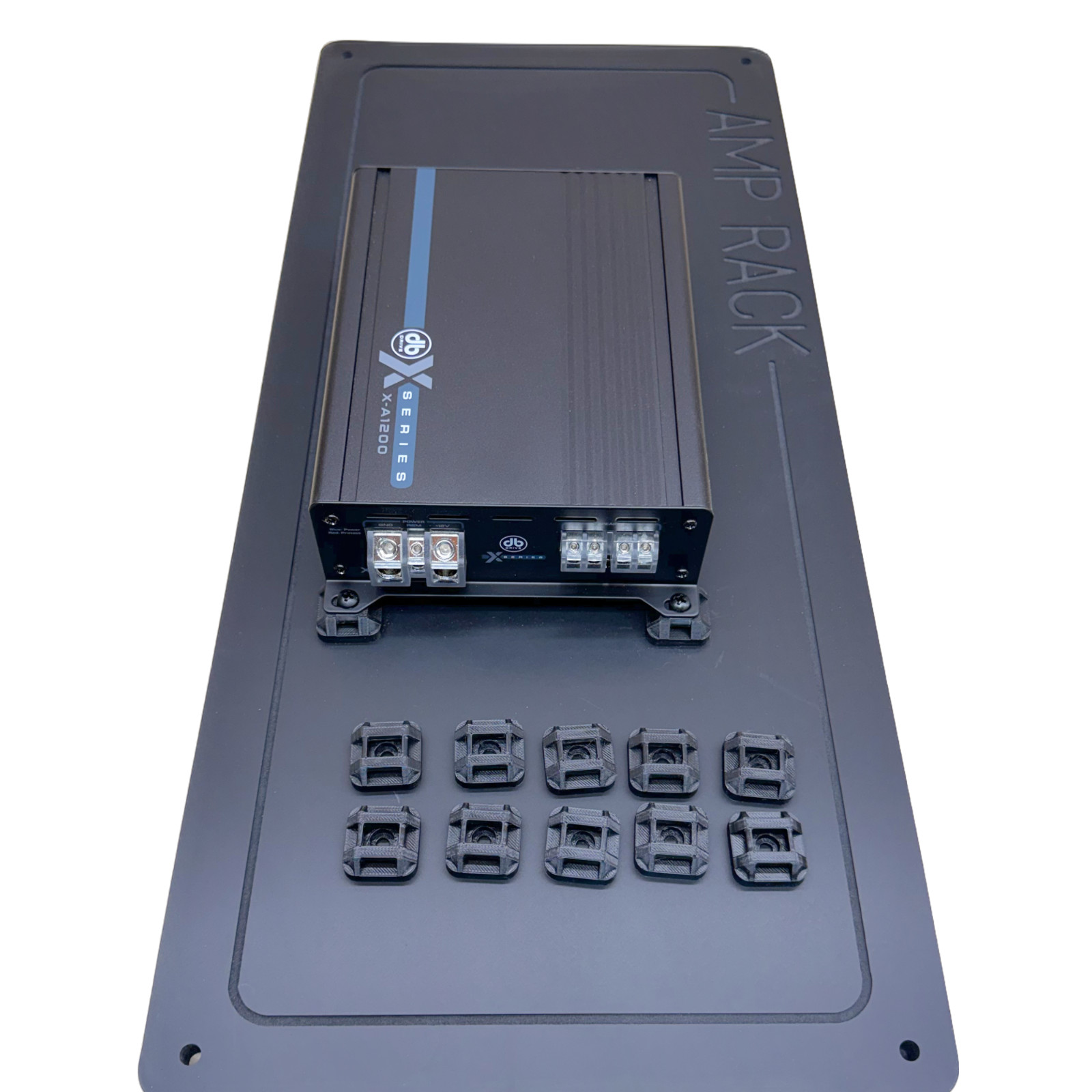 10 X Amplifier Spacer - Risers Mounts Base Holders Abs Plastic