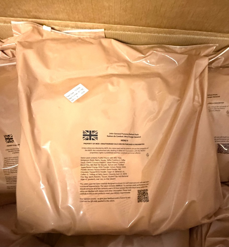 British Military Issue 24 Hour Ration Pack