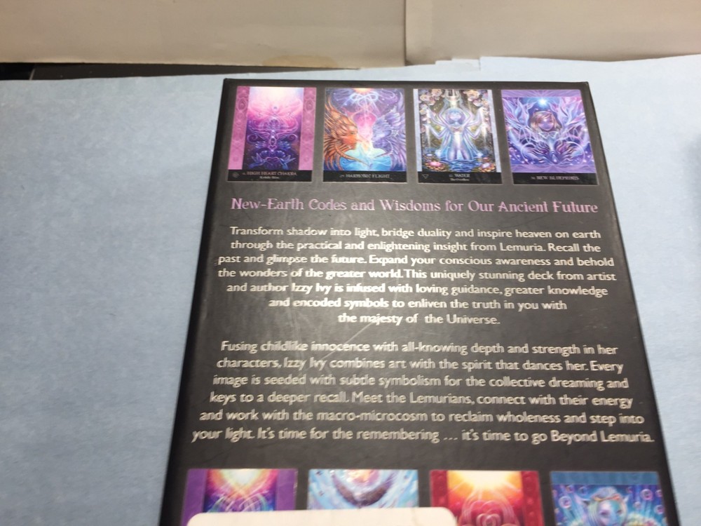 Beyond Lemuria Oracle by Izzy Ivy with Guidebook
