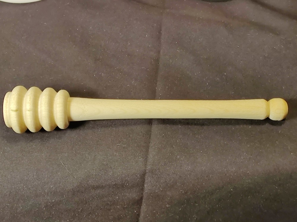 WM Bartleet Sons Honey Pot White