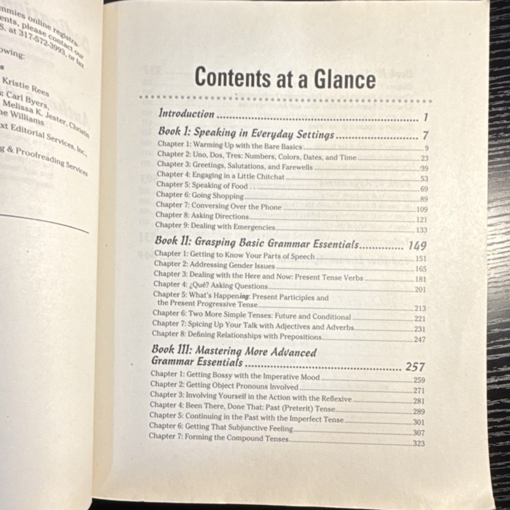 Spanish Language Learning Kit, College course prep