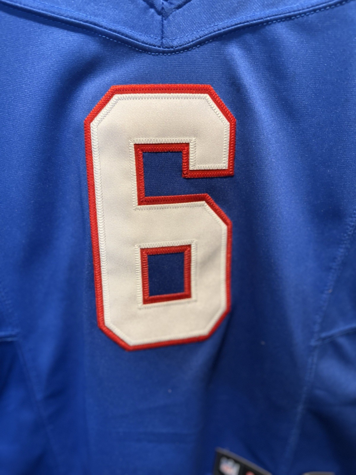 New! Jaxson Dart Youth Small (age 8-10) New York Giants Stitched Jersey