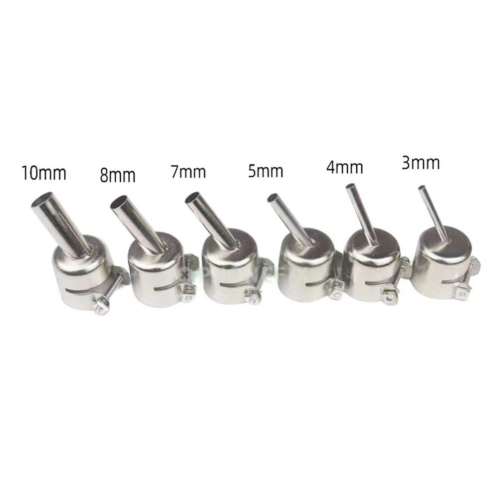 High Performance 7PCS Hot Air Nozzles for Efficient Component Level Repairs