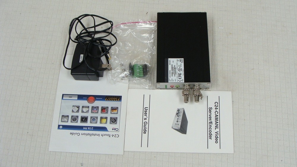 DSC C24-CAMANL VIDEO SERVER ENCODER NEW NOS