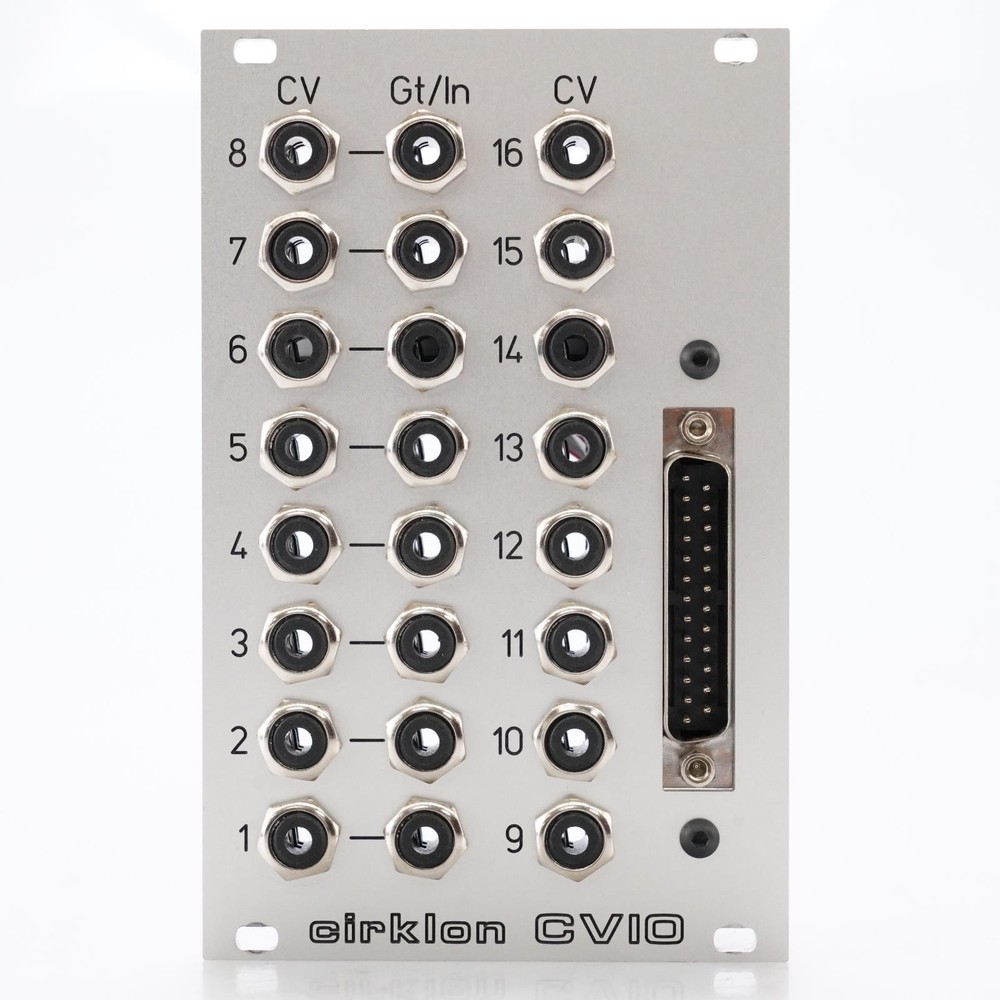 Sequentrix Cirklon CVIO Euro BOB Breakout Module w/ CV Patch Cable #52846