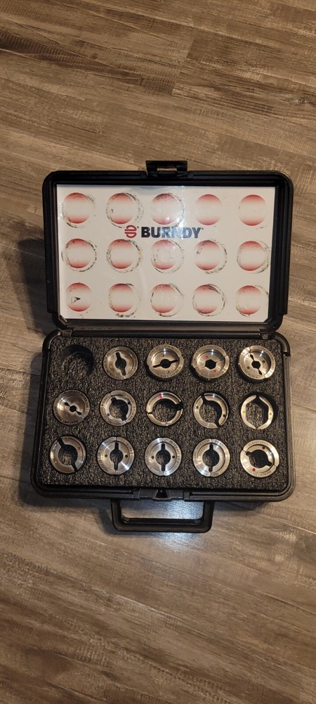 BURNDY U-Type Die Kit Set - 15 Piece