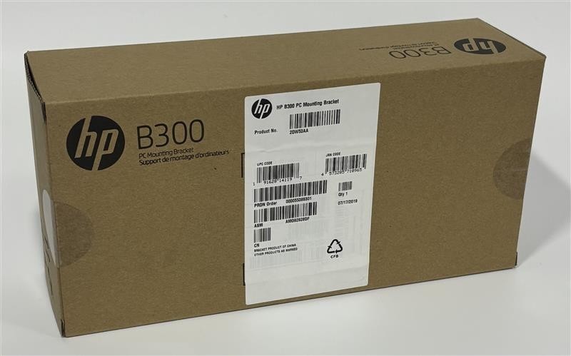 HP B300 PC Mounting Bracket - Black (2DW53AA)