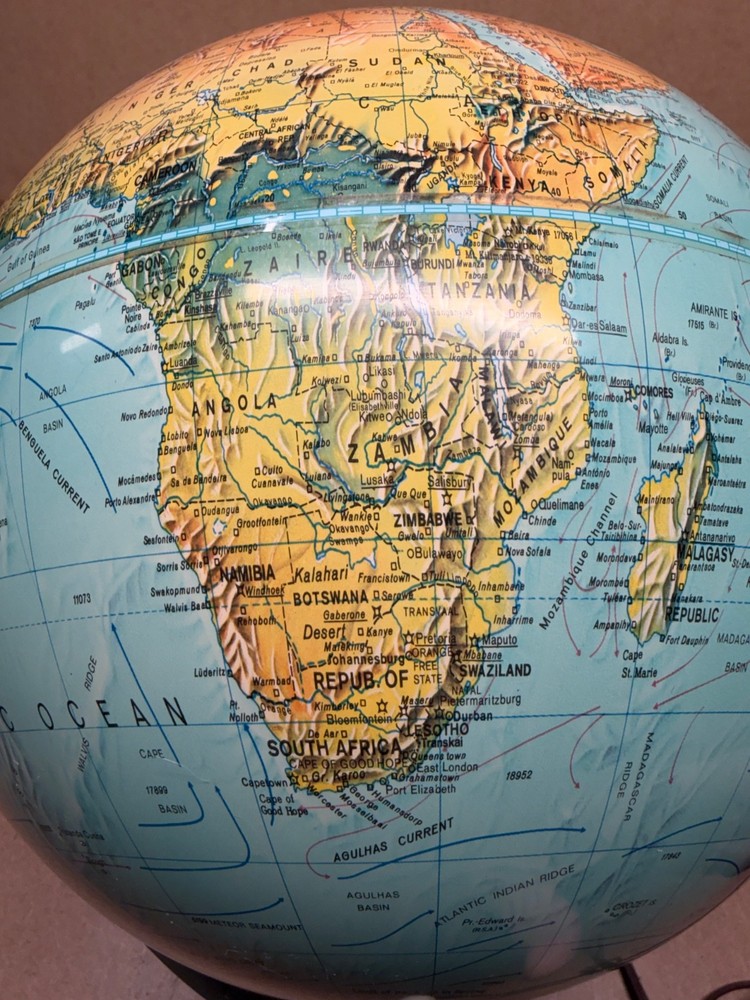 Nice Vintage Scan Globe Danish Dated 1972 Working Order