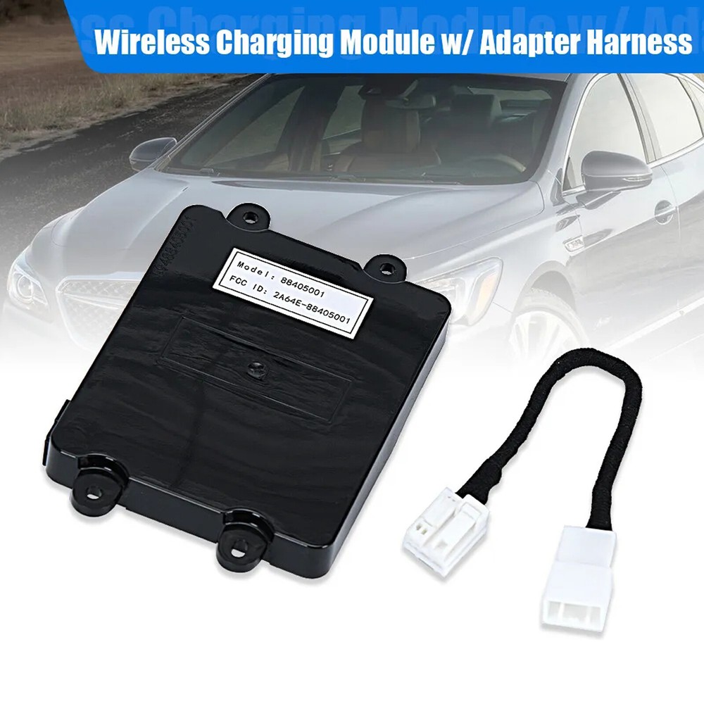 Updated Wireless Charging Module For GM 2018-20 with 2015-17 Adapter Harness