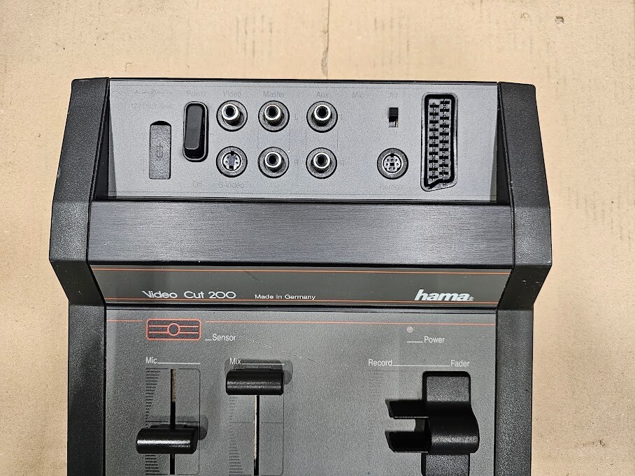 Hama Video Cut 200 Editing Console - Working, Signs of Use, Broken Button